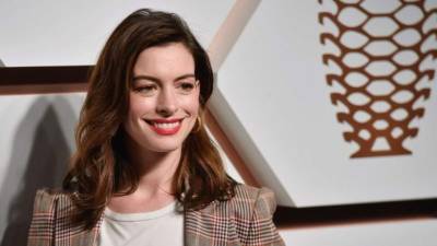 La actriz estadounidense Anne Hathaway.