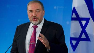 Avigdor Lieberman, ministro de defensa israelí.