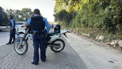 El hecho se registró esta mañana en el sector de Las Pilas, de Choloma.