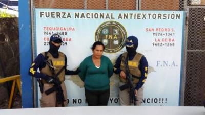 Calixta Reyes Merlo (40) fue detenida en el Distrito Central.