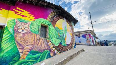 Una fiesta que derrocha colores y arte es la que se vive en este municipio del centro del departamento de Copán. Fotos: Mariela Tejada