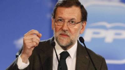 Mariano Rajoy, presidente de España.