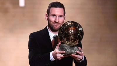 Lionel Messi ha ganado seis Balones de Oro en la historia.