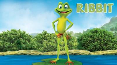 La simpática ranita Ribbit.
