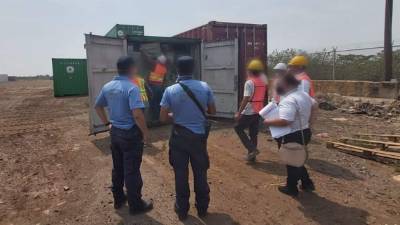 El valor total del decomiso asciende a los dos millones 600 mil lempiras.