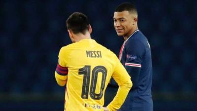 Mbappé figuró ante el Barca de Messi y, en múltiples ocasiones, ha revelado la admiración que siente por el argentino.