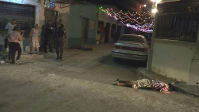 A las víctimas las identificaron sus familiares como Mario Javier López (de 42 años) y Pedro Hernández.