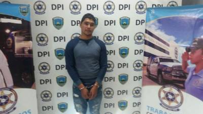 El detenido Carlos Andrés Medina Medina.