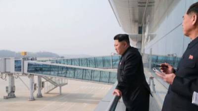 Kim Jong-un no está feliz con el diseño del nuevo aeropuerto de la capital norcoreana.