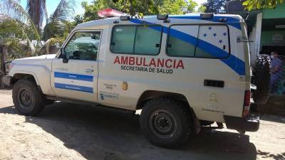 Ambulancia propiedad del Estado de Honduras para atender emergencias | Fotografía de archivo