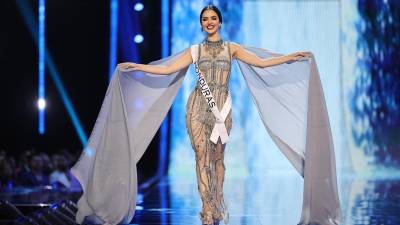 Miss Honduras en la preliminar de Miss Universo.