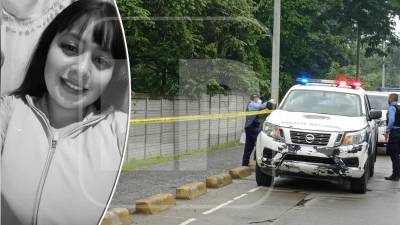 Foto en vida de Angie lizbeth Mancía.