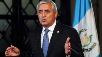 El mandatario de Guatemala pidió perdón a los ciudadanos de ese país por los escándalos de corrupción que han habido durante su mandato.