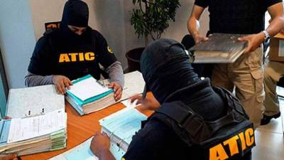 Ministerio Público y la Atic llegaron a Condepah en donde se llevaron varios documentos.