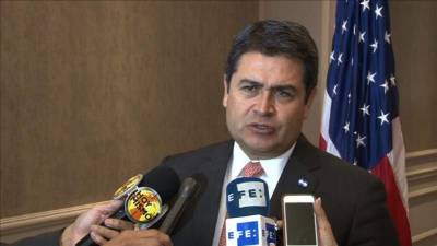 El presidente de Honduras, Juan Orlando Hernández. EFE/Archivo