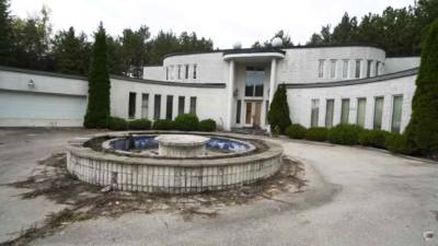 La mansión abandonada en Toronto, Canadá.