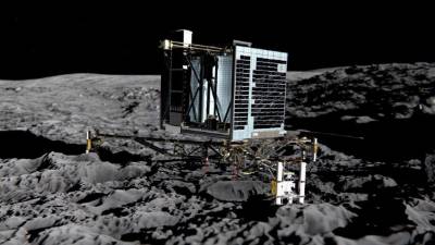 Philae está diseñado para analizar el hielo y la roca del cometa.
