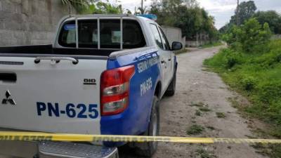 Lugar de la escena del crimen.