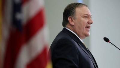 Secretario de Estado de EEUU Mike Pompeo.