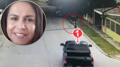 Imagen del video de la Policía.