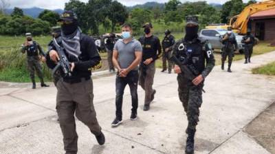 “El Teto” fue arrestado por las autoridades hondureñas el pasado mes de agosto en una de sus lujosas viviendas en el municipio de El Paraíso, Copán.