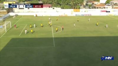 ¿Fuera de juego? El polémico gol de Platense ante Génesis en la final