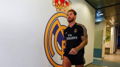 El capitán Sergio Ramos encabezó el inicio de pretemporada del Real Madrid.