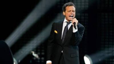 El cantante mexicano Luis Miguel