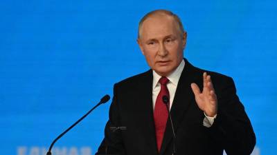 El mandatario ruso aseguró que la “guerra relámpago” económica contra Rusia fracasó.