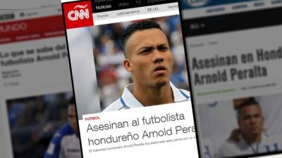 Desconsuelo, rabia y temor, pero más que nada tristeza, fueron algunos de los sentimiento que despertó en Honduras y el mundo el asesinato del futbolista Arnold Fabián Peralta Sosa.