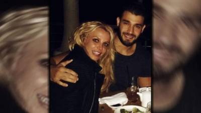 Britney Spears y Sam Asghari.