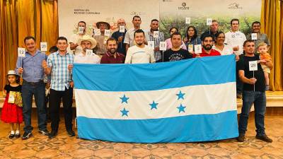 El premio al mejor café hondureño en esta nueva edición de la Taza de Excelencia fue para el productor Benjamín Paz.