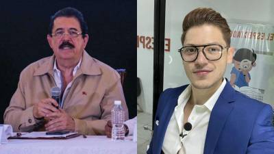 Manuel Zelaya Rosales, expresidente de Honduras, Rashid Mejía.