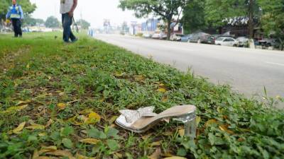 Una mujer fue hallada muerta por atropellamiento en el bulevar del Este de San Pedro Sula, a inmediaciones del desvió a Ticamaya.