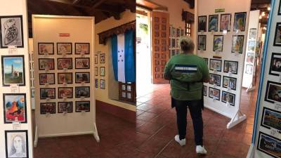 La exposición reúne el talento de artistas de origen americano.