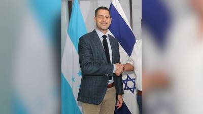 <b>Eldad Golan, embajador de Israel en Honduras.</b>