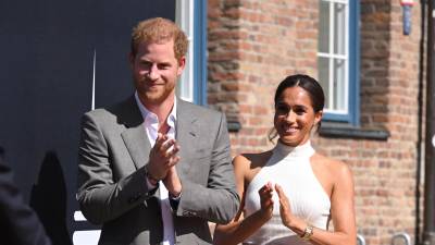 El príncipe Harry y la duquesa Meghan Markle en una fotografía de archivo.
