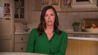 La senadora republicana Katie Britt es considerada por Trump para candidata a la vicepresidencia.