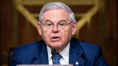 Bob Menéndez, senador de Estados Unidos.