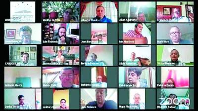 <b>Congreso Nacional durante pandemia sesionó vía internet por miedo a los contagios.</b>