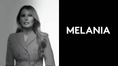 Melania Trump y la portada de su nuevo libro autobiográfico lanzado este pasado martes 2 de octubre.