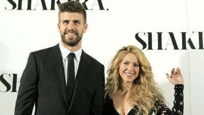 Gerard Piqué y Shakira en una foto de archivo.
