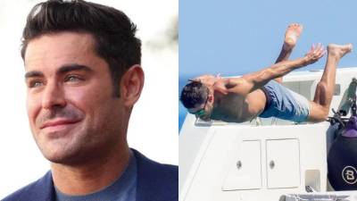 El actor Zac Efron sufrió un accidente en una piscina, mientras disfrutaba de sus vacaciones en España.