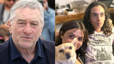 Robert De Niro está muy abatido por la muerte de su nieto Leandro.