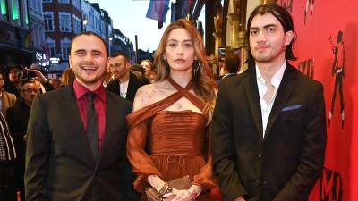 Los tres hermanos Jackson: Prince, Paris y Blanket.