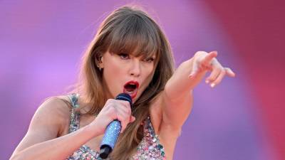 La cantante estadounidense Taylor Swift.