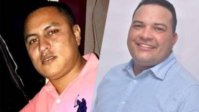 Fotografías en vida de Ricardo Ulises Peralta Antúnez y Orlin Sarmiento Mairena.