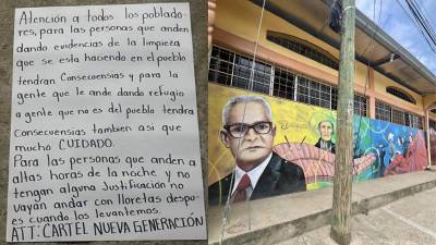 Presuntos miembros del Cártel Nueva Generación tomaron control de Azacualpa, Santa Bárbara.