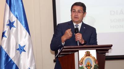 Juan Orlando Hernández, condenado a 45 años de cárcel por narcotráfico.