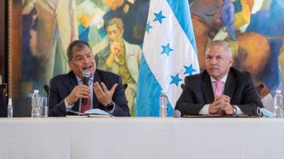 Según Correa, el Gobierno hondureño tiene un gran reto por cumplir debido a la situación económica y social en que se encuentra.